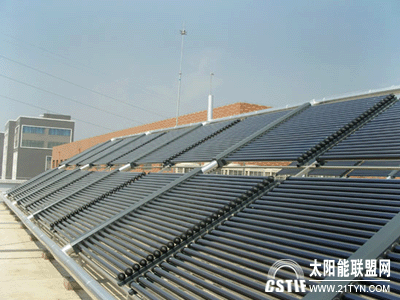 北京地铁15号线太阳能热水工程竣工